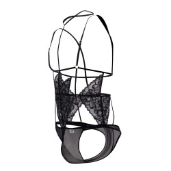 CandyMan Body Dentelle Flora Noir